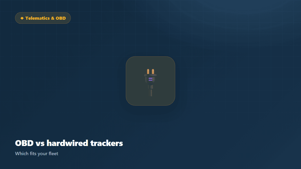 OBD vs Hardwired GPS Tracker: Which Fits Your Fleet
