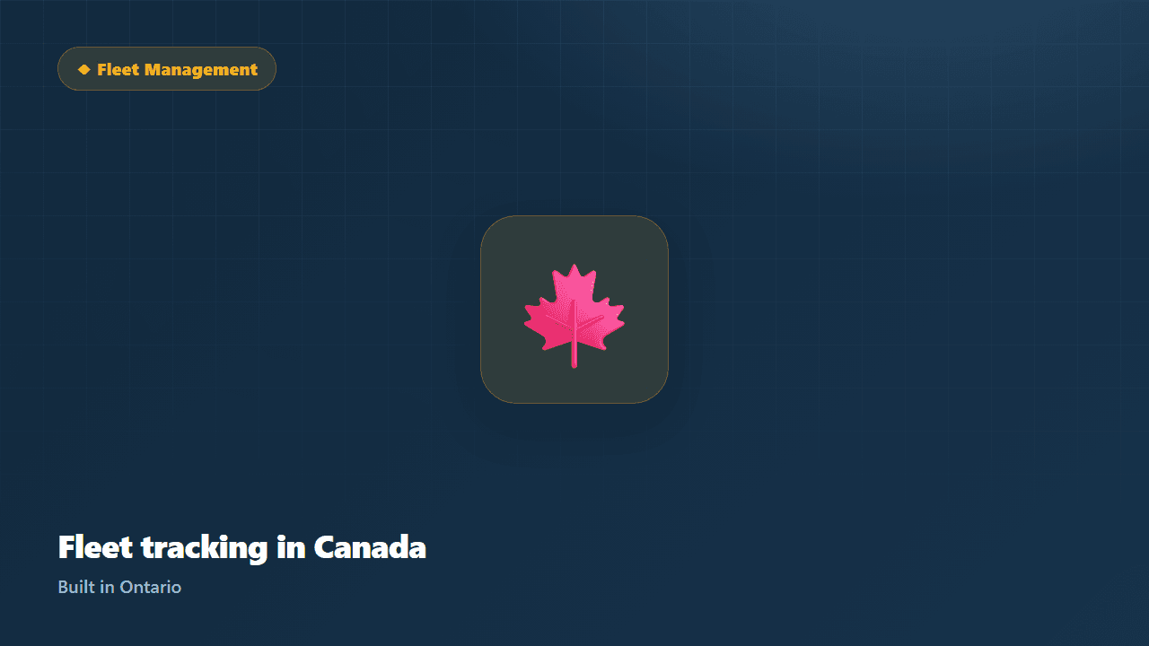 Suivi GPS de flotte en Ontario et au Canada : ce qu’il faut savoir