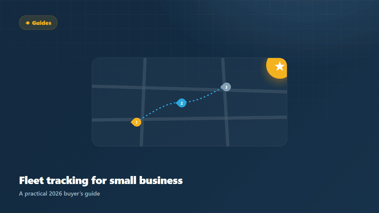 Best Fleet GPS Tracking for Small Business (2026 Guide)